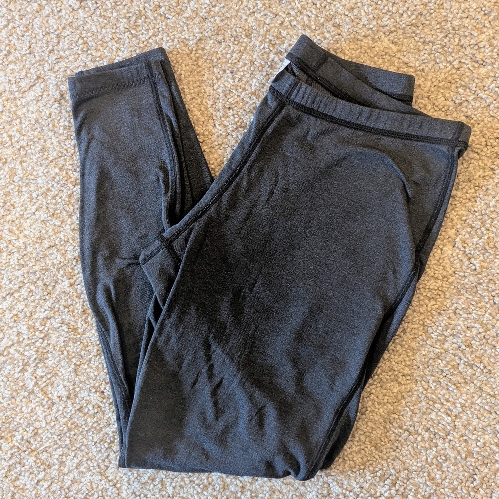 RARE Melanzana Tights Base Layer Leggings - Dark Gray Women's Medium